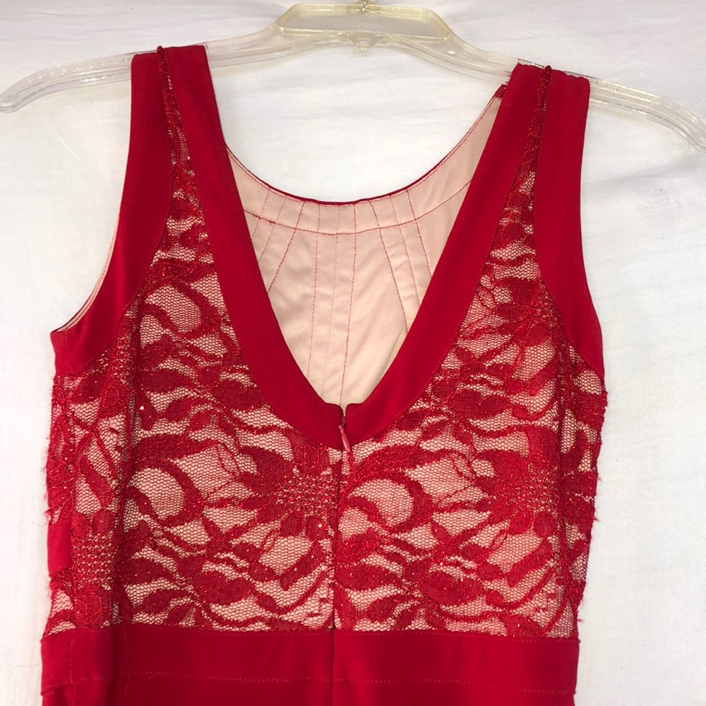 Beautiful Red Morgan and Co dress